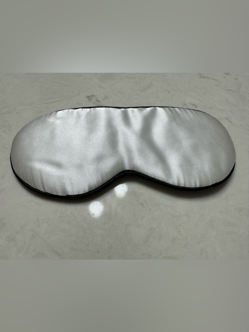 Silk White Sleep Mask, new